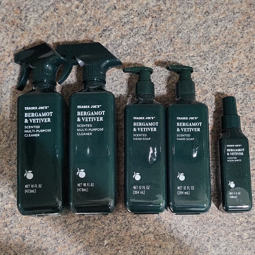 Trader Joe's Bergamot & Vetiver Bundle